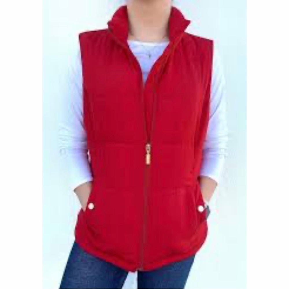 Charter Club Vibrant Red Vest